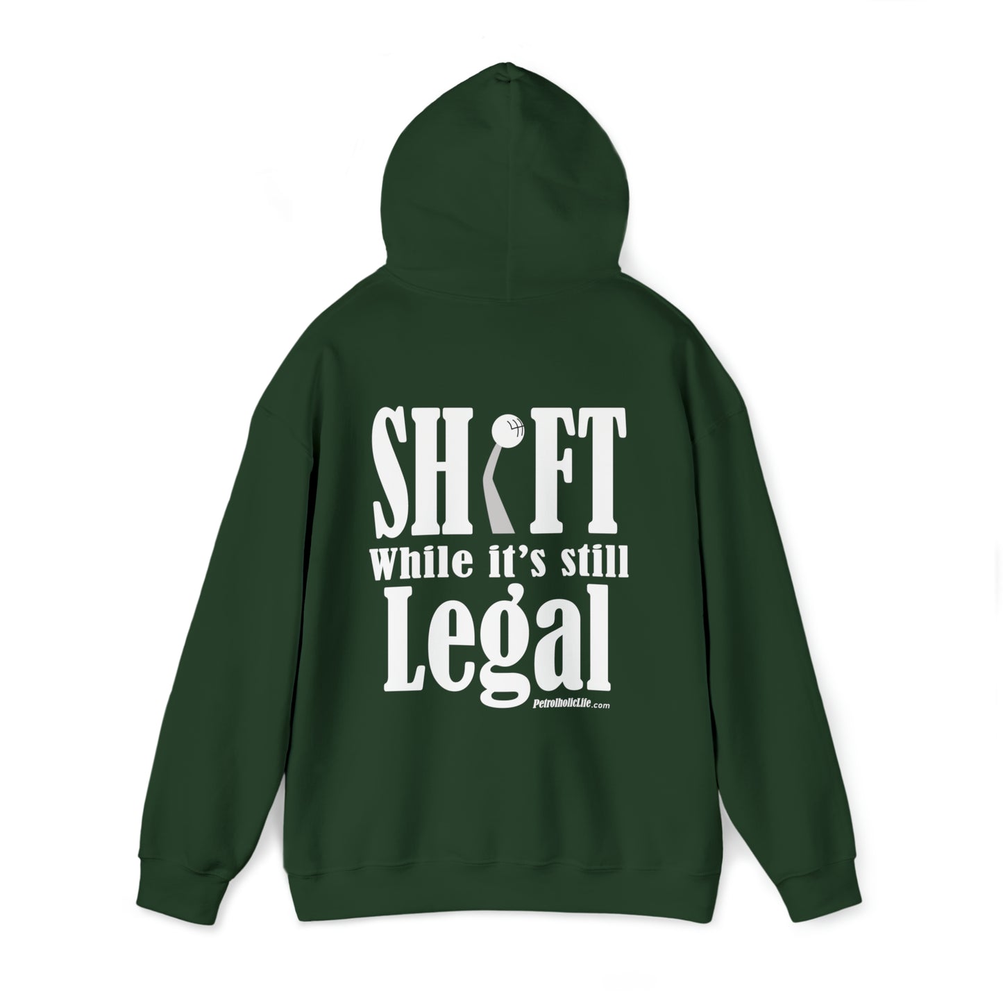Shift While Legal (Back Side) Unisex Heavy Blend™ Hooded Sweatshirt