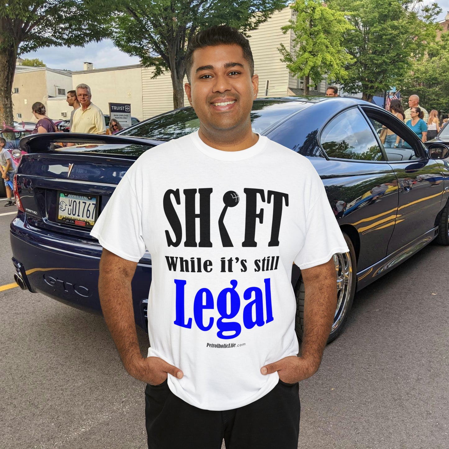 Shift While Still Legal -  Unisex Heavy Cotton Tee