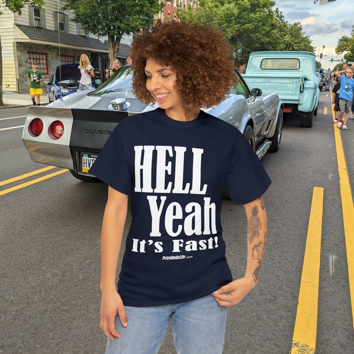 Hell Yeah its Fast -  Unisex Heavy Cotton Tee